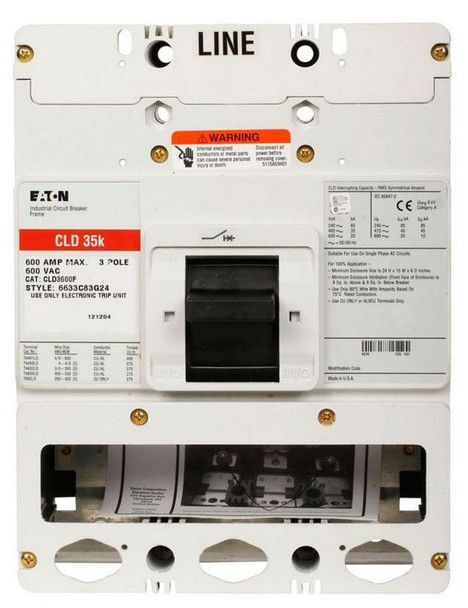 Eaton CHLD3600F Molded Case Breakers (MCCBs)