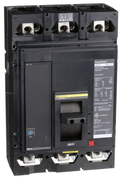 Square D MGL36800 Molded Case Breakers (MCCBs)