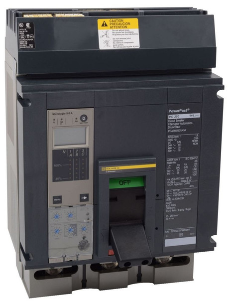 Square D PGA36080CU33A Molded Case Breakers (MCCBs)