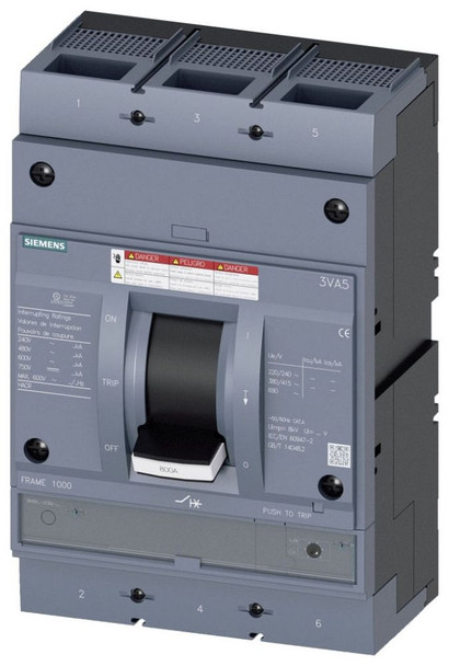 Siemens 3VA5580-6EC62-0AA0 Molded Case Breakers (MCCBs)