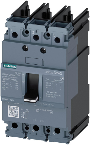 Siemens 3VA6140-0HN31-0AA0 Molded Case Breakers (MCCBs)