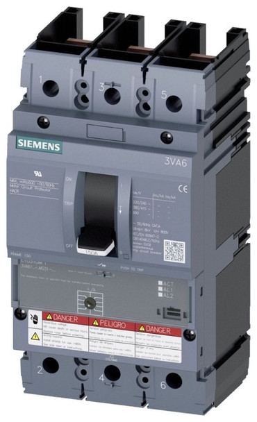Siemens 3VA6170-1MS31-0AA0 Molded Case Breakers (MCCBs)