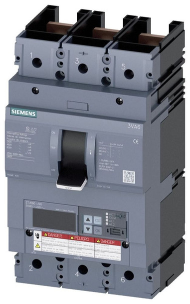 Siemens 3VA6340-5JQ31-0AA0 Molded Case Breakers (MCCBs)