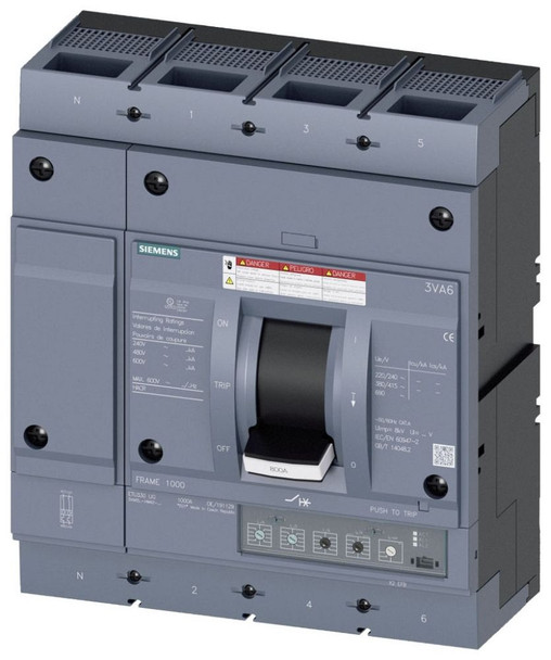 Siemens 3VA6580-7HM32-0AA0 Molded Case Breakers (MCCBs)