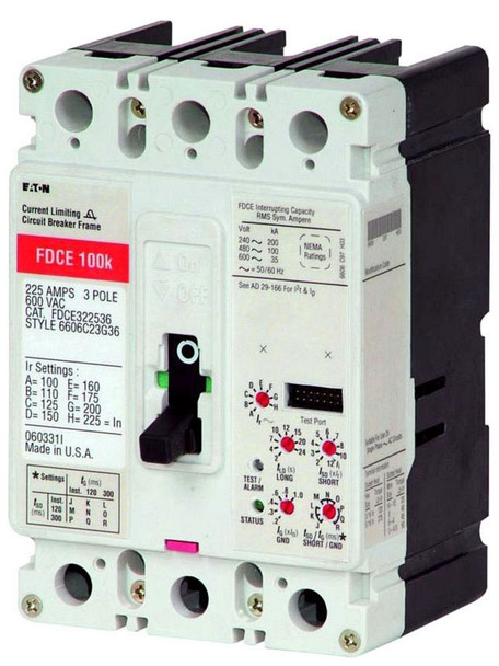 Eaton FDCE316035L Molded Case Breakers (MCCBs)