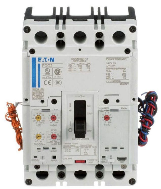Eaton PDG23G0100E3MJ Molded Case Breakers (MCCBs) Eaton PDG23G0100E3MJ Molded Case Breakers (MCCBs)