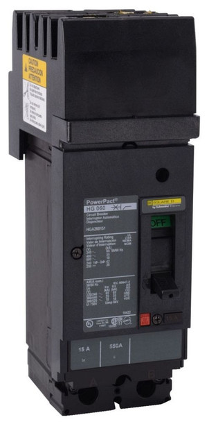 Square D HGA260801 Molded Case Breakers (MCCBs)