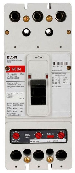 Eaton HJDDC3200W Molded Case Breakers (MCCBs) Eaton HJDDC3200W Molded Case Breakers (MCCBs)