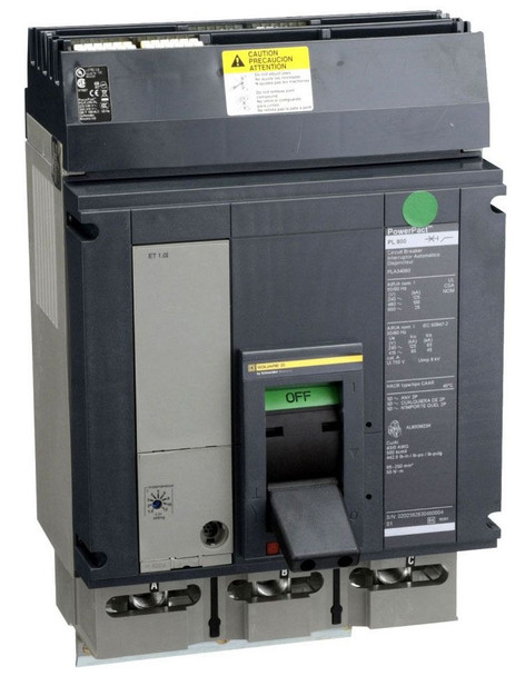 Square D PLA34080 Molded Case Breakers (MCCBs)