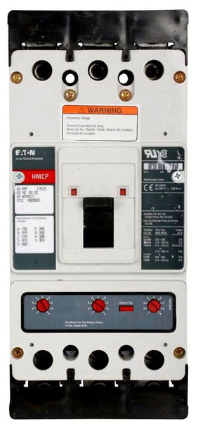 Eaton HMCP400G5 Molded Case Breakers (MCCBs)
