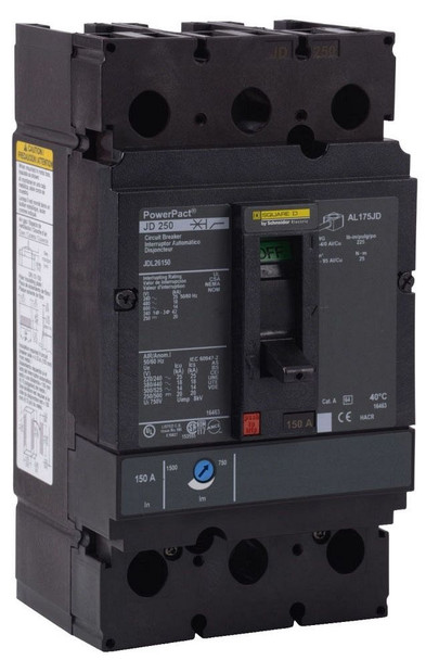 Square D JDL26225 Molded Case Breakers (MCCBs)