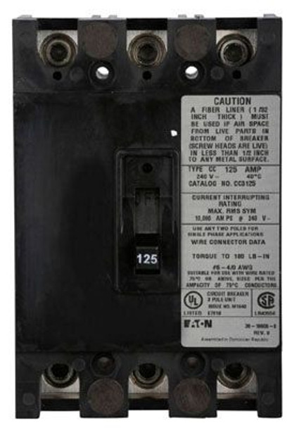 Eaton CC3175 Molded Case Breakers (MCCBs)