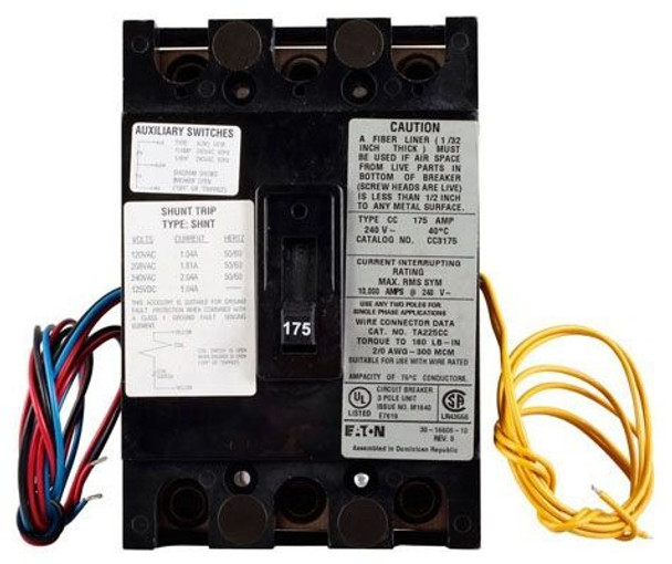 Eaton CC3200SR01 Molded Case Breakers (MCCBs)