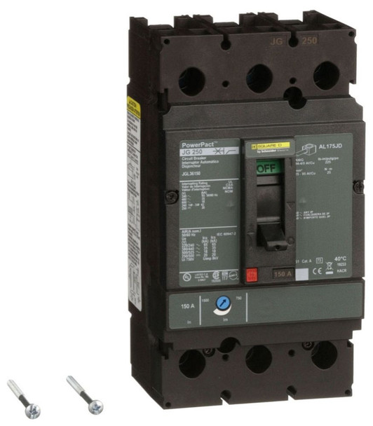 Square D JGL36150 Molded Case Breakers (MCCBs)