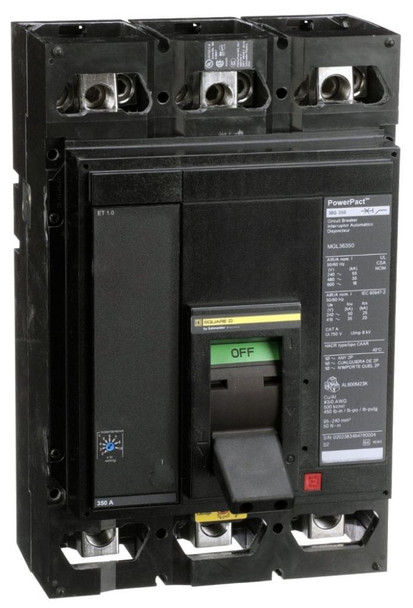 Square D MGL36350 Molded Case Breakers (MCCBs)