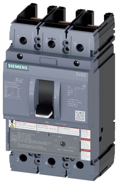 Siemens 3VA5210-5ED31-0AA0 Molded Case Breakers (MCCBs)