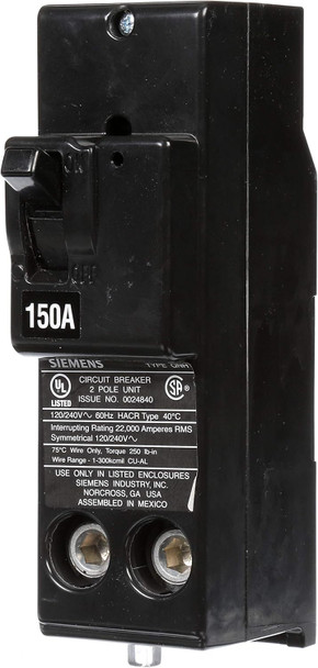 Siemens QN2150H Molded Case Breakers (MCCBs)