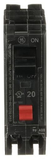 GE THQL1120PGFT Miniature Circuit Breakers (MCBs)