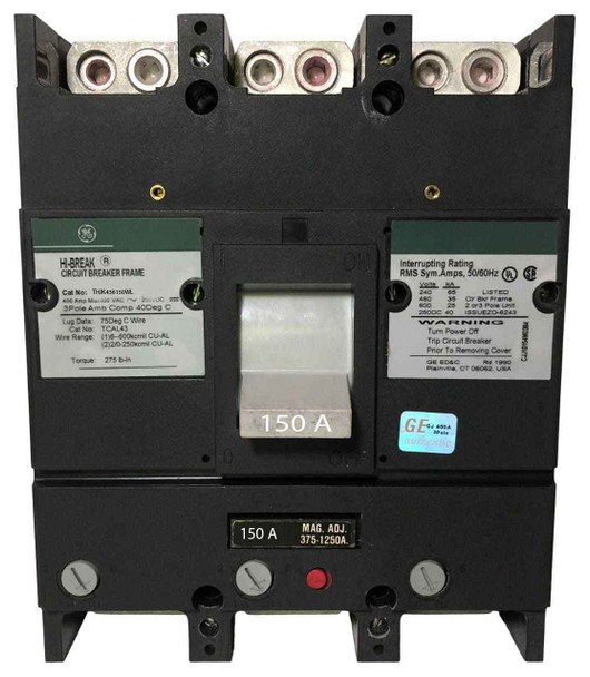 GE THJK436150WL Molded Case Breakers (MCCBs)