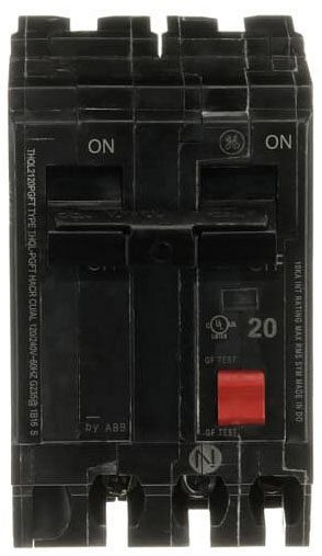 GE THQL2120PGFT Miniature Circuit Breakers (MCBs)