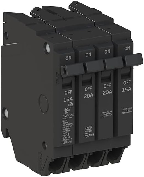 GE THQLQ152015 Molded Case Breakers (MCCBs)
