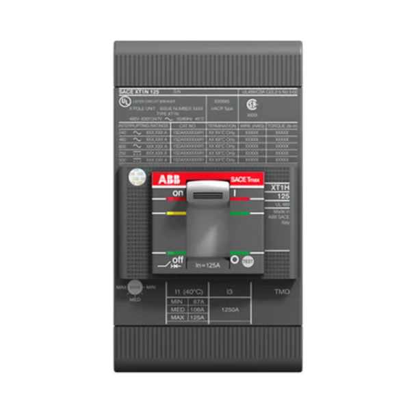 GE XT1HU3025AFD000XXX Molded Case Breakers (MCCBs)