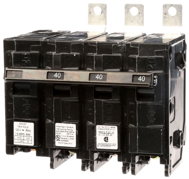 Siemens B340H00S01 Miniature Circuit Breakers (MCBs)