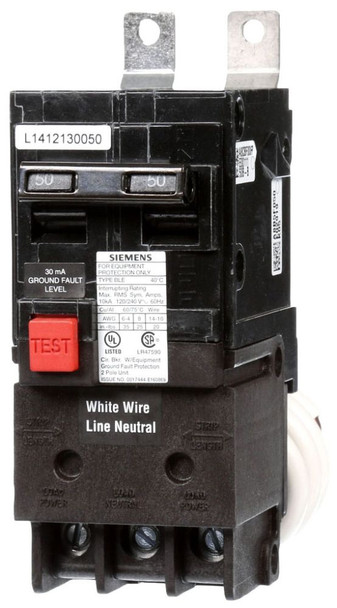 Siemens BE250 Miniature Circuit Breakers (MCBs)