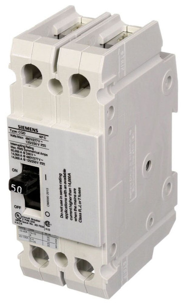 Siemens CQD250 Din Rail Mounted Circuit Breakers