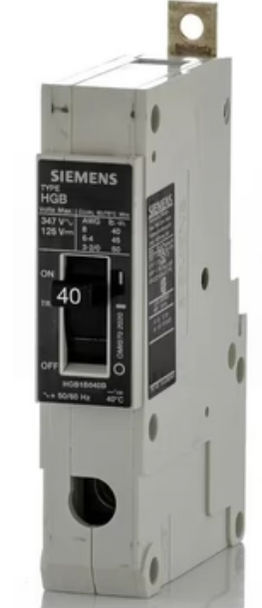 Siemens HGB1B040B Molded Case Breakers (MCCBs)