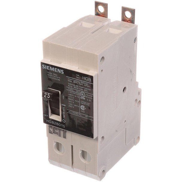 Siemens HGB2B025B Molded Case Breakers (MCCBs)