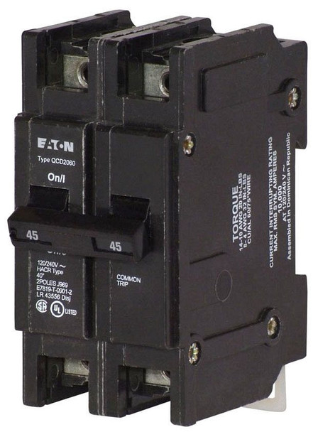 Eaton QCD2045H Din Rail Mounted Circuit Breakers