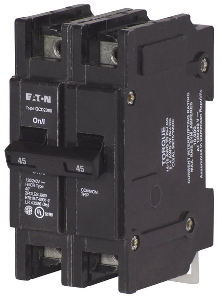 Eaton QCD2045 Din Rail Mounted Circuit Breakers Eaton QCD2045 Din Rail Mounted Circuit Breakers