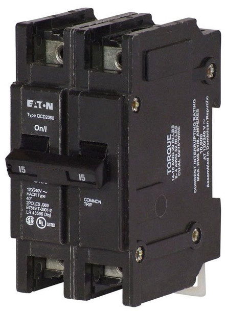 Eaton QCD2015 Din Rail Mounted Circuit Breakers