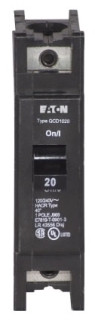 Eaton QCD1025 Din Rail Mounted Circuit Breakers