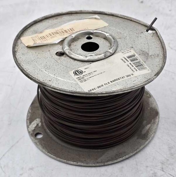 Intertek T-STAT-20/2-CL2-500R Wire/Cable/Cord