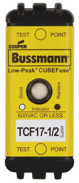 Bussmann TCF17-1/2 Class J 17-1/2A 600VAC, 300VDC Branch Circuit Fuse