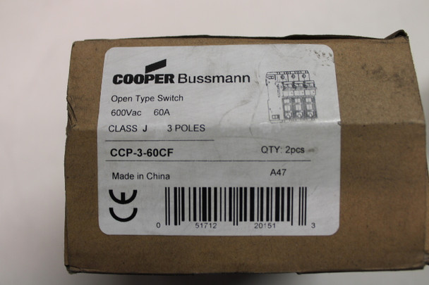 Cooper CCP-3-60CF Din Rail Mounted Circuit Breakers