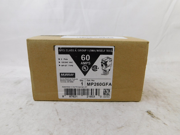 Siemens MP260GFA Miniature Circuit Breakers (MCBs)