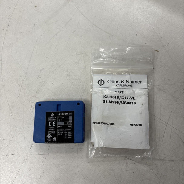 Kraus & Naimer K2.H010/C11-VE Auxiliary Contact