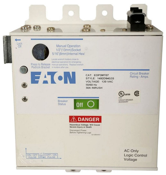 Eaton EOP3MT07 Circuit Breaker Accessories