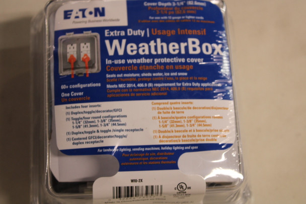 Eaton WIU-2X Outlet Boxes/Covers/Accessories