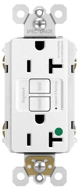 Legrand 2097HGTRW Gfci Receptacle