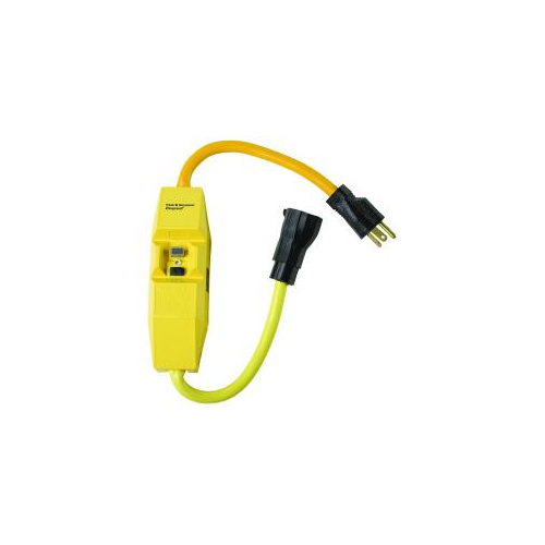 Legrand 2097PC2M Portable GFCI 2 ft In Line Straight Blade Manual Reset