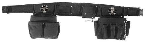 KLEIN TOOLS 5710L Electrician Nylon Tool Pouch And Belt Combo Set