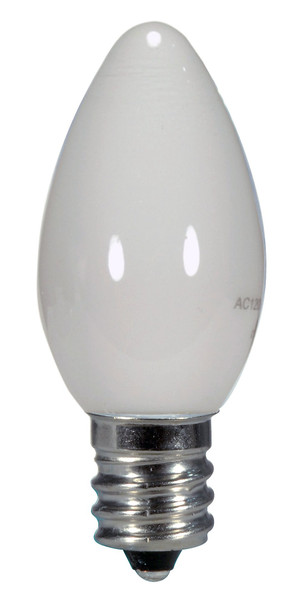 Satco S9157 0.5W Decorative, Indicator, Non-Dimmable Carded Led Lamp