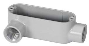 Bridgeport LL-48CG LL Enamel Painted Aluminum Imc/Rigid Conduit Body