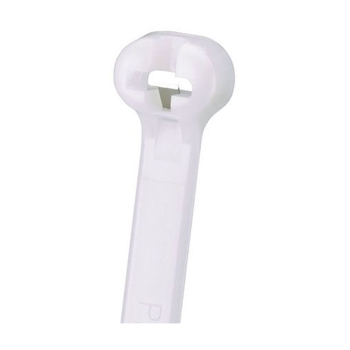 PANDUIT BT1.5M-C 1-Piece, Locking, Curved Tip Natural Cable Tie
