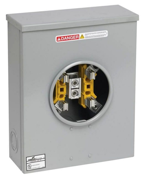 Eaton U204 F SS 200 A Single Meter Sockets