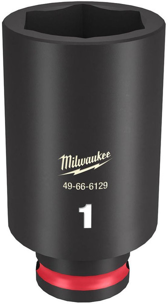 MILWAUKEE ELECTRIC TOOL 49-66-6129 SHOCKWAVE Impact Duty 3/8" Drive 6 Point Socket